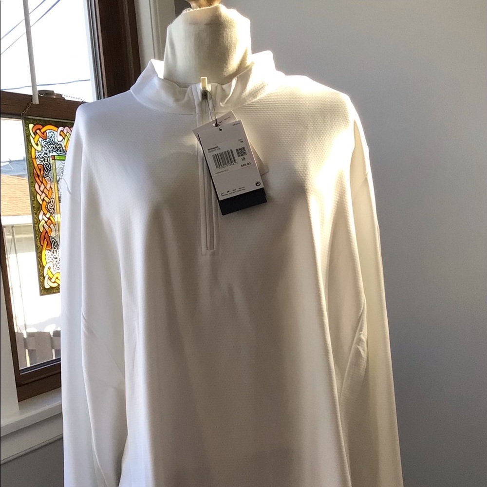 New  Nike Dri-FIT UV Victory Plus Size Women's Quarter Zip Pull Over sz 3X